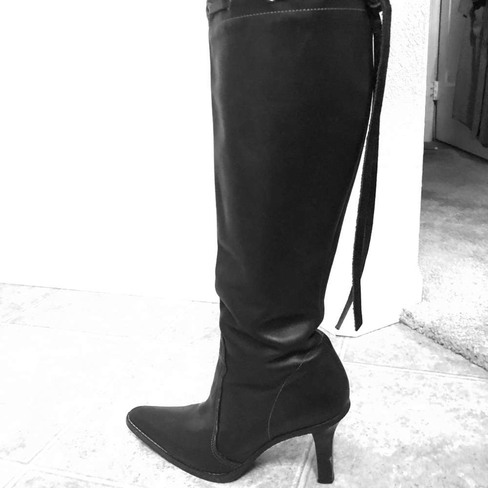 Coach Knee high leather boots